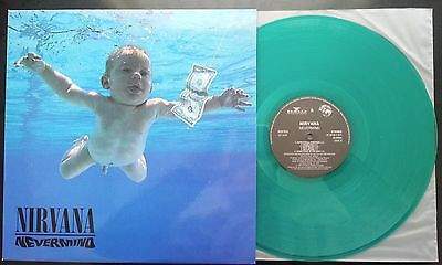 Nirvana – Nevermind (1992, Turquoise Translucent, Vinyl) - Discogs