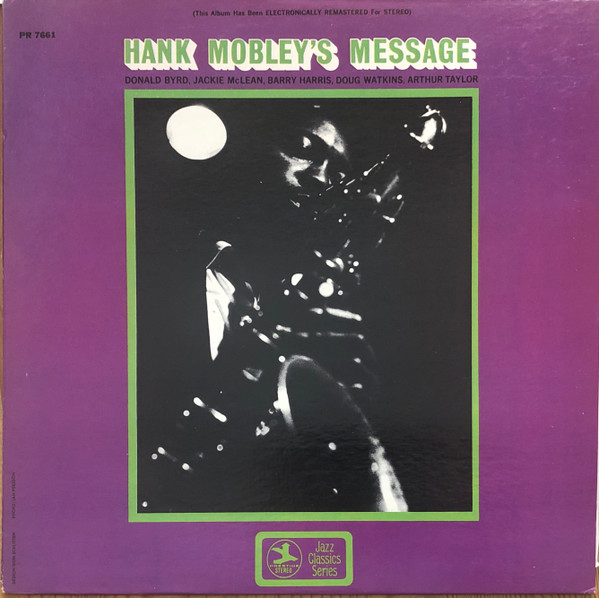 Hank Mobley – Mobley's Message (2012, SACD) - Discogs