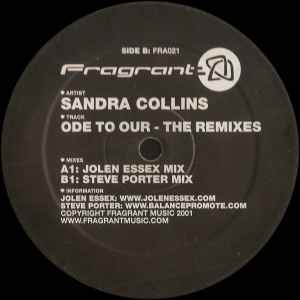 Sandra Collins - Ode To Our - The Remixes album cover