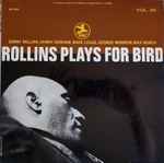 Cover of Rollins Plays For Bird, 1968, Vinyl