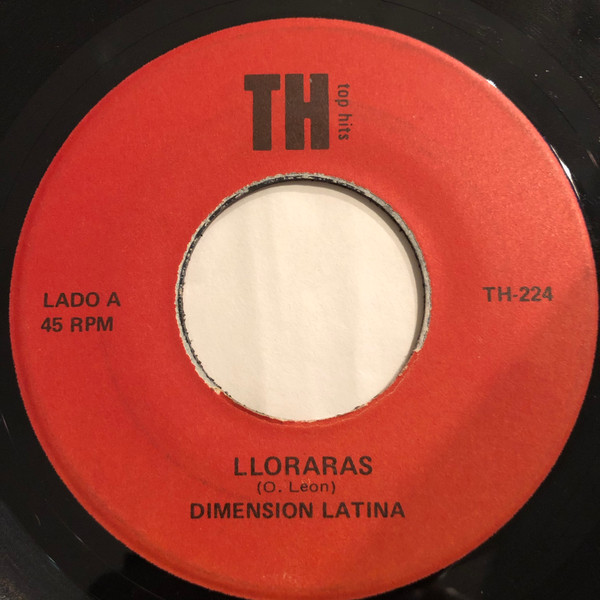 télécharger l'album Dimension Latina - Llorarás Mi Adorada