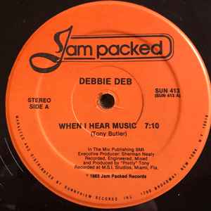 Debbie Deb - When I Hear Music album cover