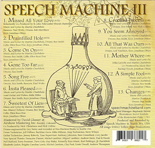 lataa albumi Speech Machine - Speech Machine III