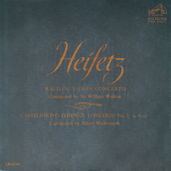 lataa albumi Jascha Heifetz, Walton, CastelnuovoTedesco - Violin Concertos