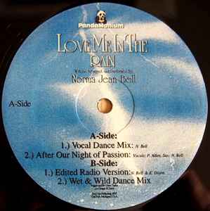 Norma Jean Bell - Love Me In The Rain album cover