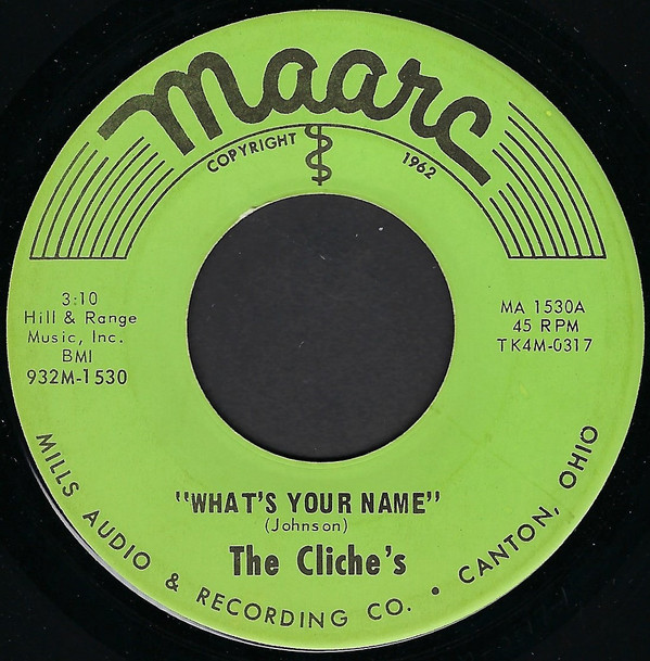 descargar álbum The Cliches - Whats Your Name