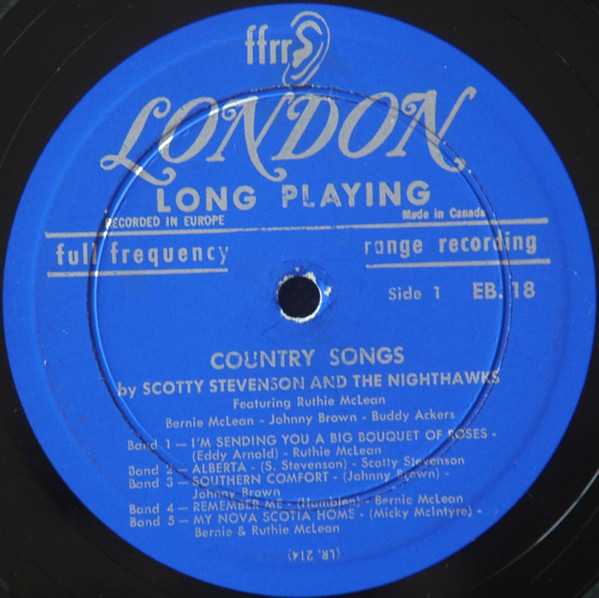 descargar álbum Scotty Stevenson And The NightHawks - Country Songs