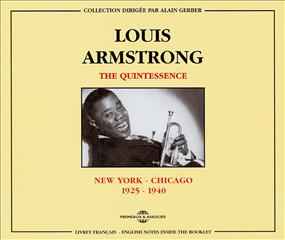 Louis Armstrong, 1925-1940 / Louis Armstrong, cnt & chant | Armstrong, Louis (1901-1971). Cnt & chant