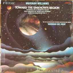 Ralph Vaughan Williams - Toward The Unknown Region album cover
