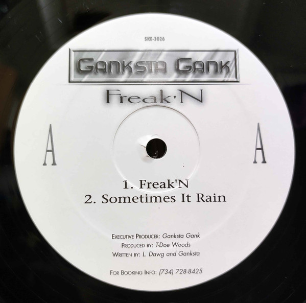 Ganksta Gank – Freak'N (2001, Vinyl) - Discogs