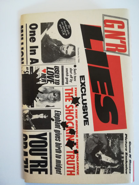Guns N' Roses – G N' R Lies (Cassette) - Discogs