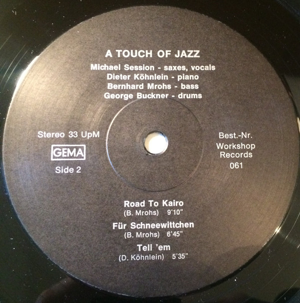 ladda ner album A Touch Of Jazz - A Touch Of Jazz