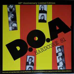 D.O.A. (2) - Hardcore 81 album cover