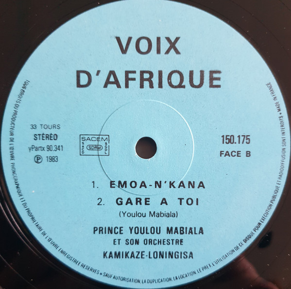baixar álbum Le Prince Youlou Mabiala Et Son Orchestre Kamikaze Loningisa - Sentimental