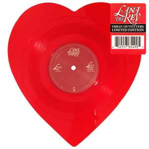Lana Del Rey - Love / Lust For Life: 7", Shape, Single, Ltd, Red For Sale | Discogs