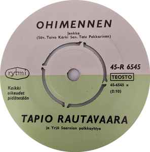 Tapio Rautavaara - Ohimennen album cover