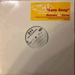 311 - Love Song (Remixes) album cover