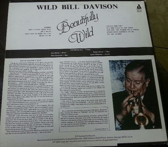 baixar álbum Wild Bill Davison - Beautifully Wild