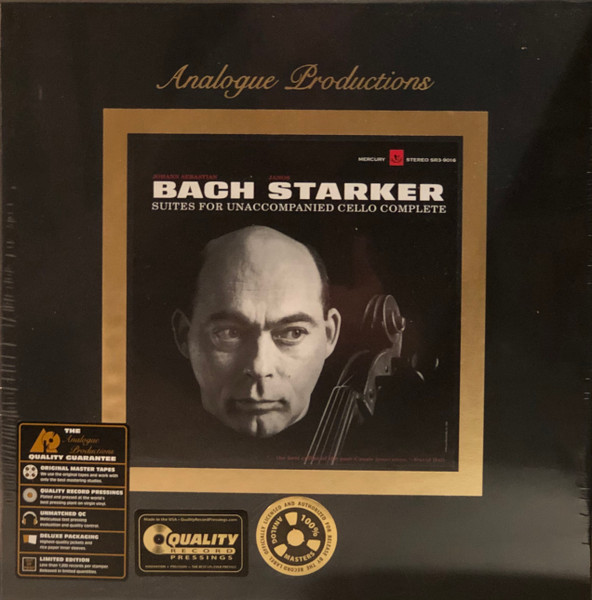 Johann Sebastian Bach - Janos Starker – Suites For Unaccompanied