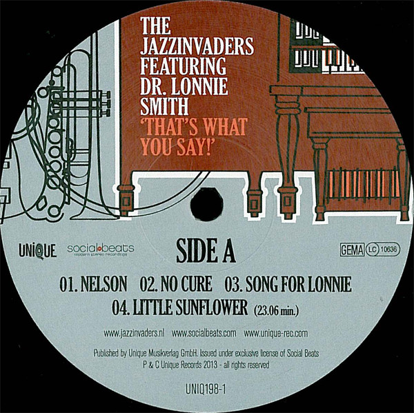 descargar álbum The Jazzinvaders Featuring Dr Lonnie Smith - Thats What You Say