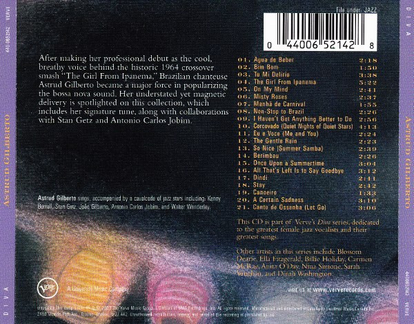 last ned album Astrud Gilberto - The Diva Series