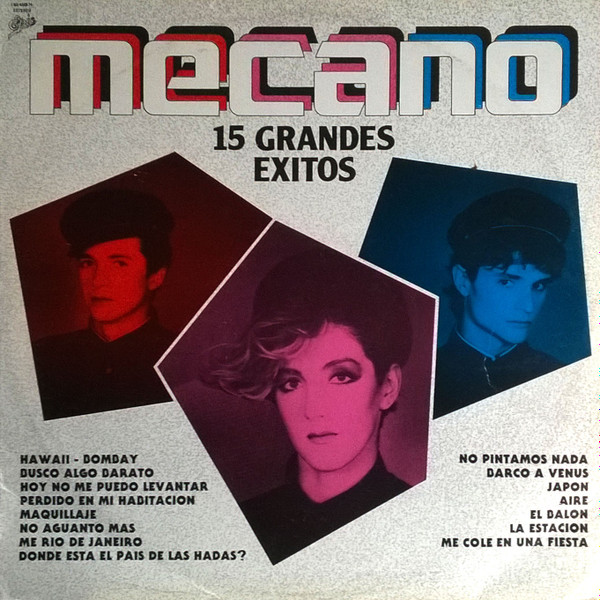 MECANO: Grandes Exitos. : - Discos Marcapasos - Tienda de discos en Granada