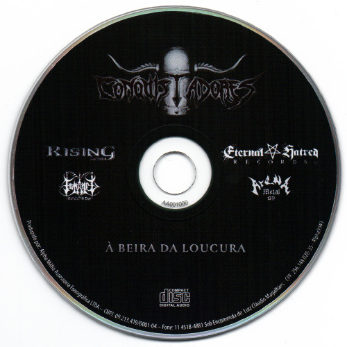 baixar álbum Download Conquistadores - À Beira Da Loucura album