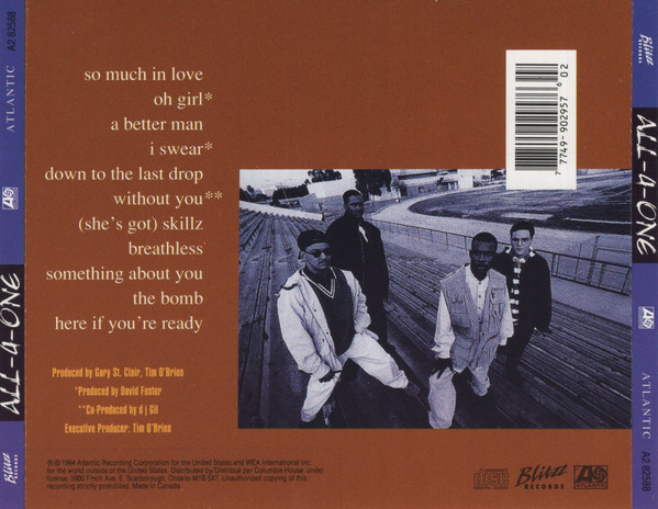 All-4-One - All-4-One | Atlantic (A2 82588) - 2