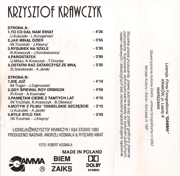baixar álbum Krzysztof Krawczyk - Największe Przeboje