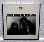 Cover of Back In The USA, 1970, Reel-To-Reel