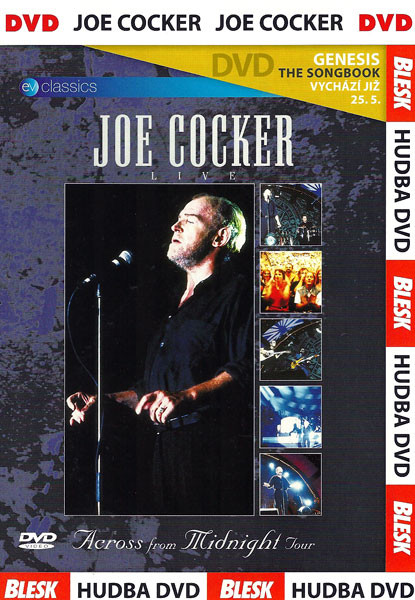 Joe Cocker – Live / Across From Midnight Tour (2009, A5 Cardboard