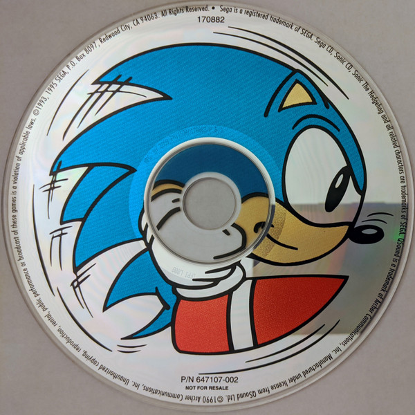 Sonic The Hedgehog CD   Original Soundtrack th Anniversary