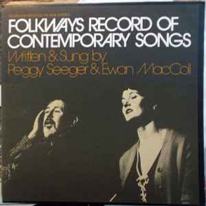 Peggy Seeger - Folkways Record Of Contemporary Songs album cover