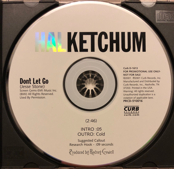 baixar álbum Hal Ketchum - Dont Let Go