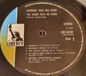 Buddy Rich - Swingin' New Big Band album cover