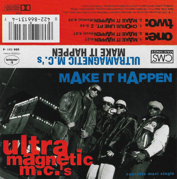 Ultramagnetic MC's – Make It Happen (1991, Vinyl) - Discogs