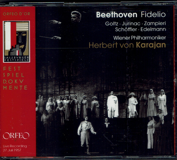 Ludwig van Beethoven, Herbert von Karajan – Fidelio (2008, CD) - Discogs