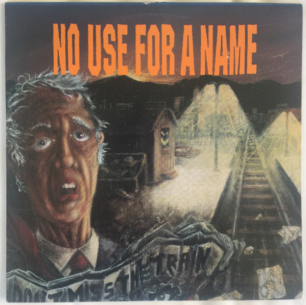 No Use For A Name – Don't Miss The Train (1992, Blue Translucent