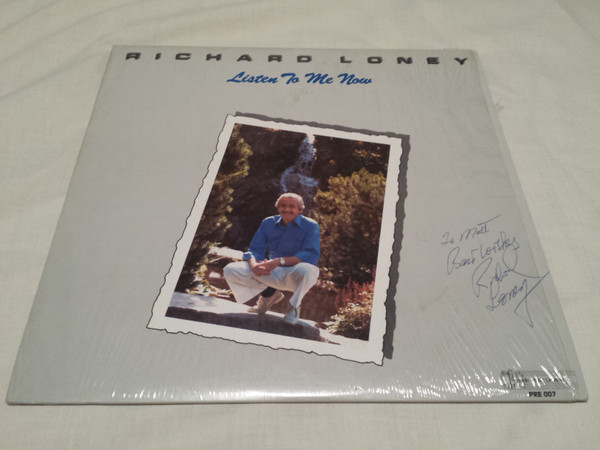 last ned album Richard Loney - Listen To Me Now