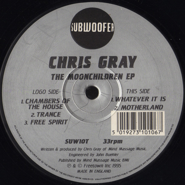 Chris Gray – The Moonchildren EP (1995, Vinyl) - Discogs