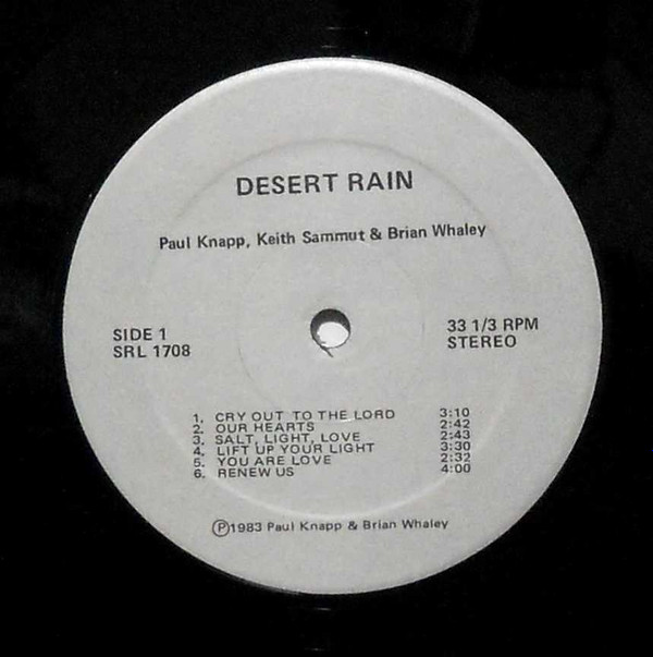 descargar álbum Paul Knapp And Brian Whaley - Desert Rain