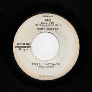 Bruce MacKay - Feet Of Clay アルバムカバー