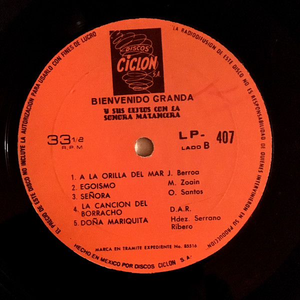 lataa albumi Bienvenido Granda, La Sonora Matancera - Bienvenido Granda y sus éxitos con la Sonora Matancera