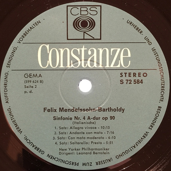 télécharger l'album Franz Schubert, Mendelssohn Leonard Bernstein, New Yorker Philharmoniker - Sinfonie Nr 8 H Moll Unvollendete Sinfonie Nr 4 A Dur Italienische