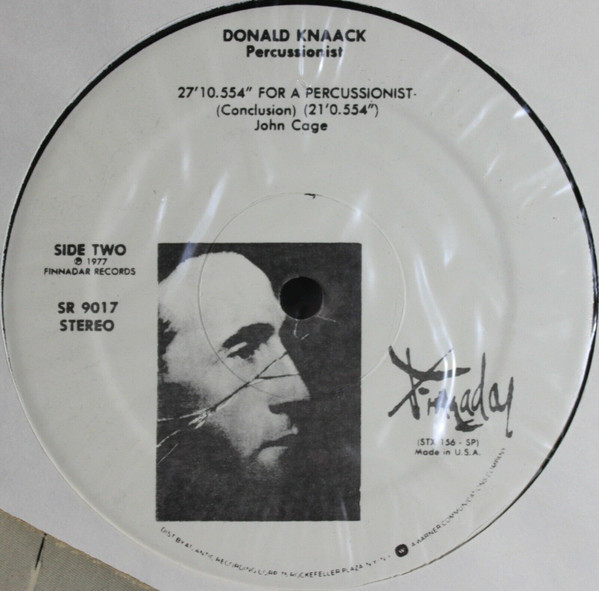 last ned album John Cage & Marcel Duchamp Donald Knaack - John Cage Marcel Duchamp