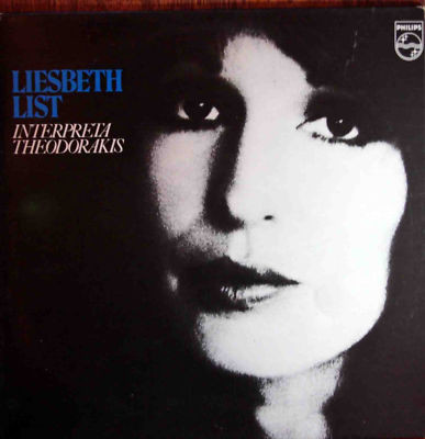 télécharger l'album Liesbeth List - Interpreta Theodorakis
