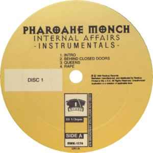 Pharoahe Monch – Internal Affairs (Instrumentals) (1999, Vinyl