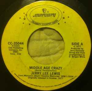 Jerry Lee Lewis - Middle Age Crazy | Releases | Discogs