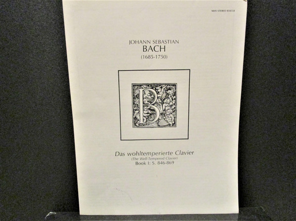 last ned album Johann Sebastian Bach Sviatoslav Richter - Das Wohltemperierte Clavier Book I S 846 869
