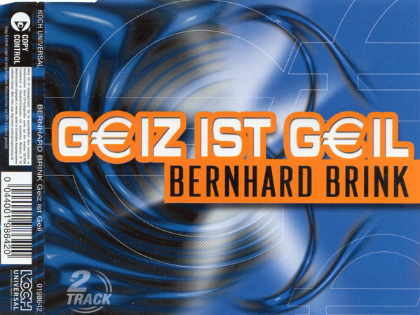 lataa albumi Bernhard Brink - Geiz Ist Geil